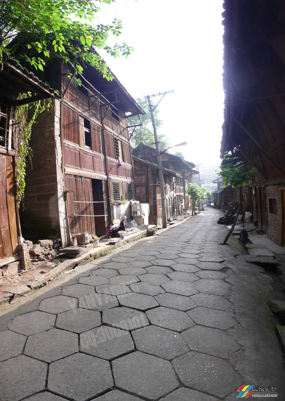 六角石板街 — 屏山老县城