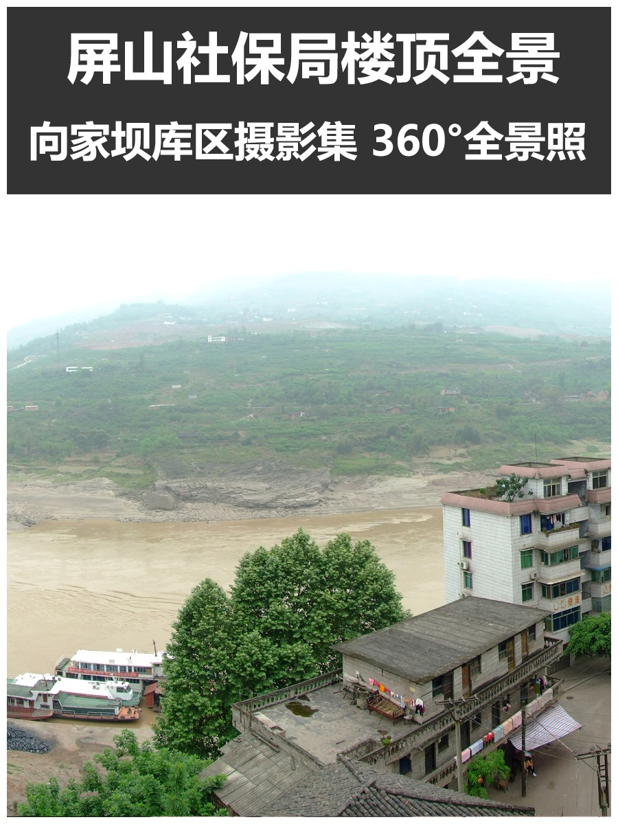 屏山社保局楼顶全景